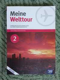 Podręcznik Meine Welttour Do języka niemieckiego dla szkół ponadgimnaz