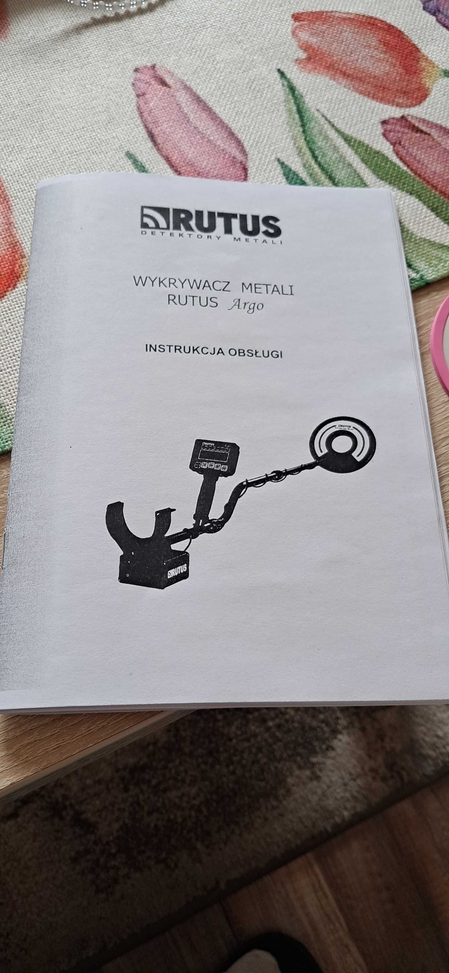 Sprzedam wykrywacz Ruttus , Rutus Argo , sprawny !
