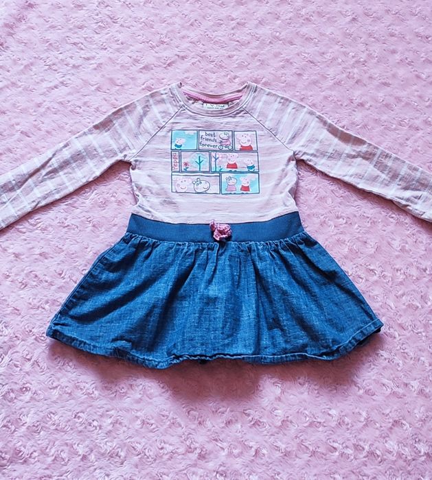 Next Sukienka ze Świnką Peppą Peppa Pig r.92