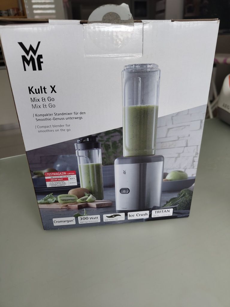 Blender kielichowy WMF 300 W srebrny/szary