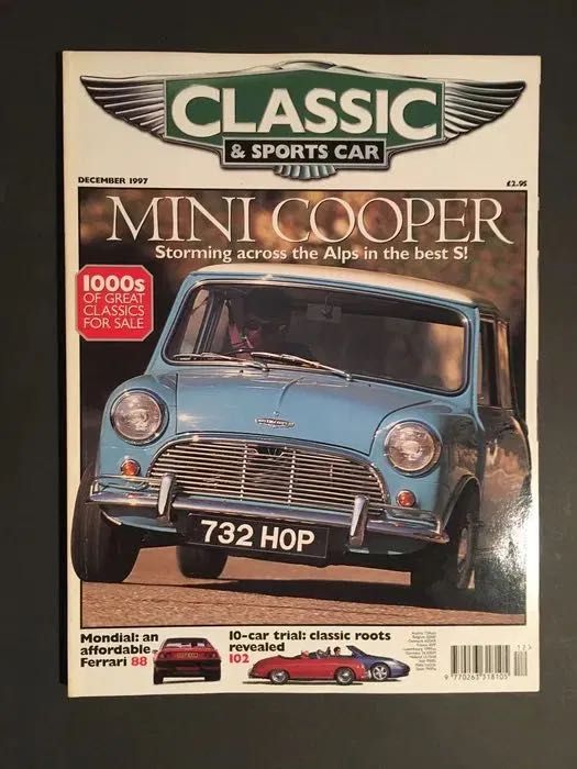 MINI - 3 revistas - 2 Classic & Sports car - 1 Jornal Clássicos