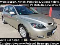 Mazda 3 Zarejestrowana w PL Bezwypadkowa Bardzo Ładna Bez Korozji. Po Serwisie