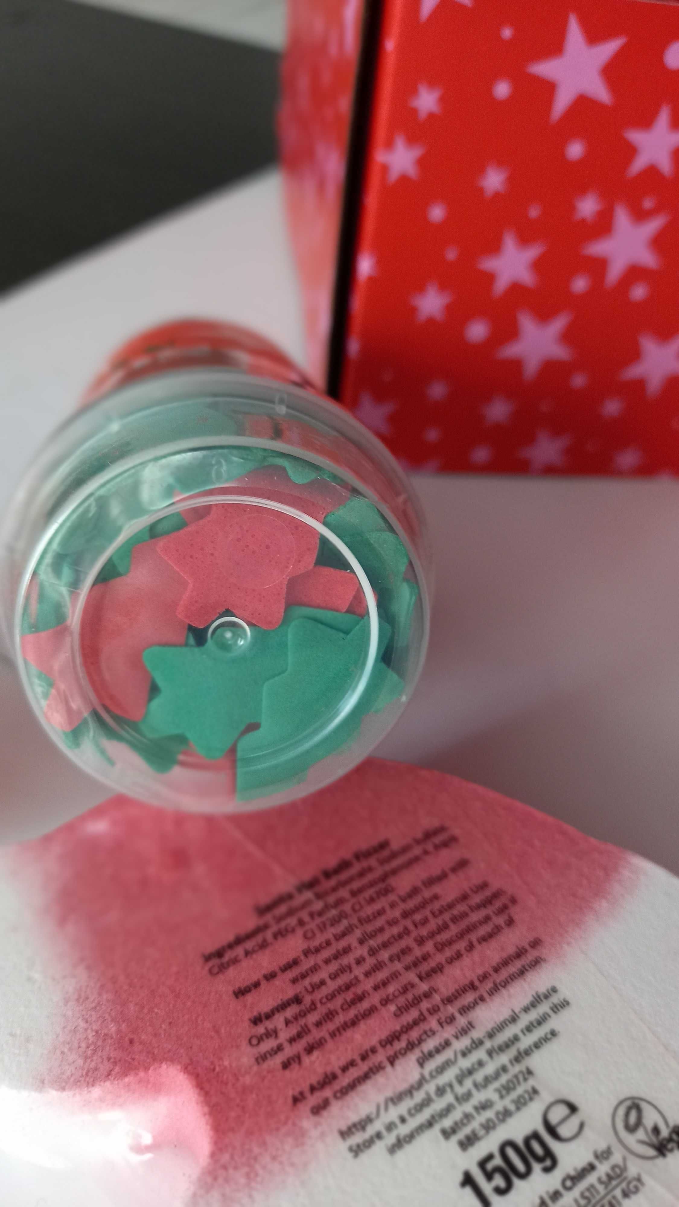 подарочный SPA набор День Влюбленных мыло бомбочка конфетти для ванны