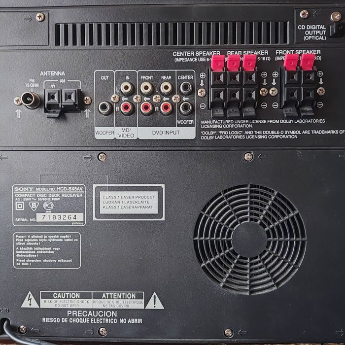 Музыкальный центр домашній кінотеатр Sony hcd bx6av в гарному стані