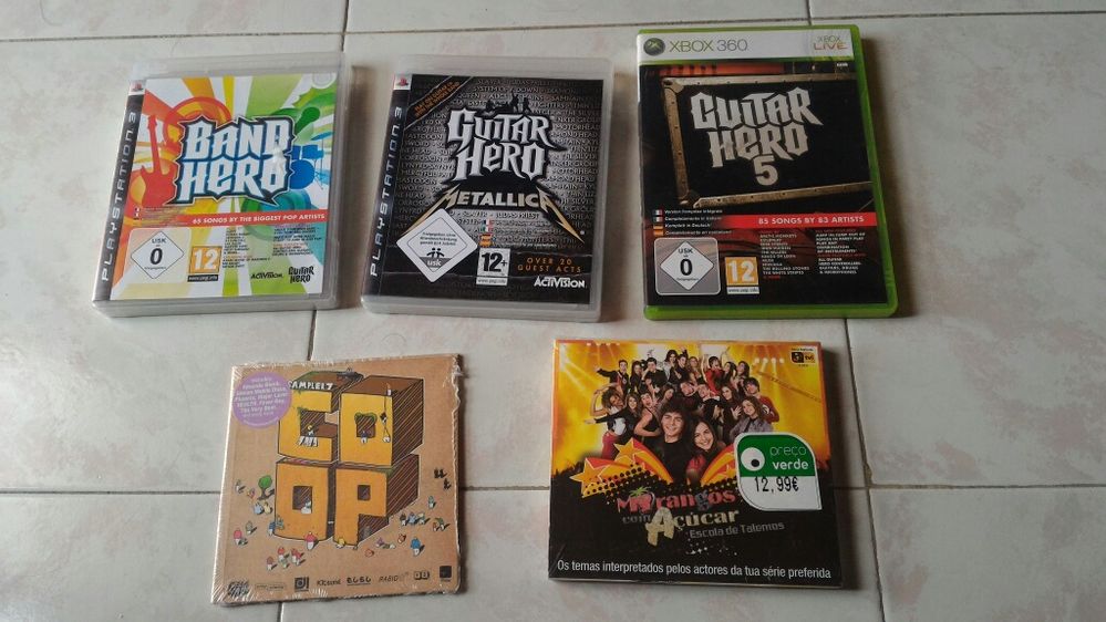 Jogos Várias e CDs