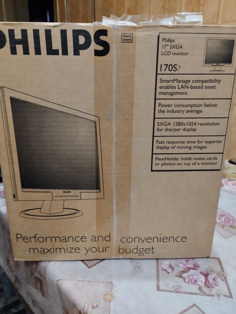 Монитор PHILIPS 17" SXGA