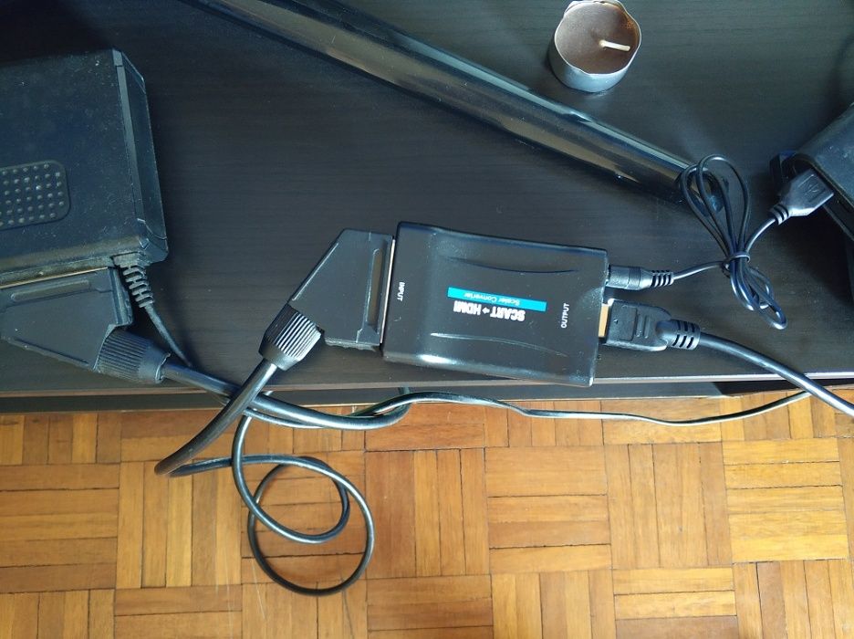 Conversor Adaptador SCART para HDMI - NOVO