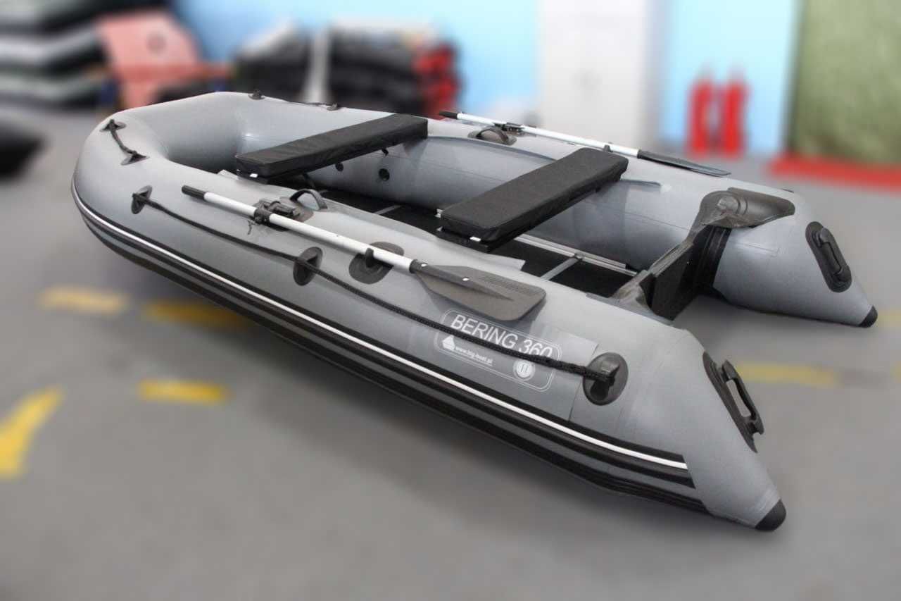 Ponton PVC Bering 360, burta 46cm, tw.podłoga albo AIRDECK. Alu
