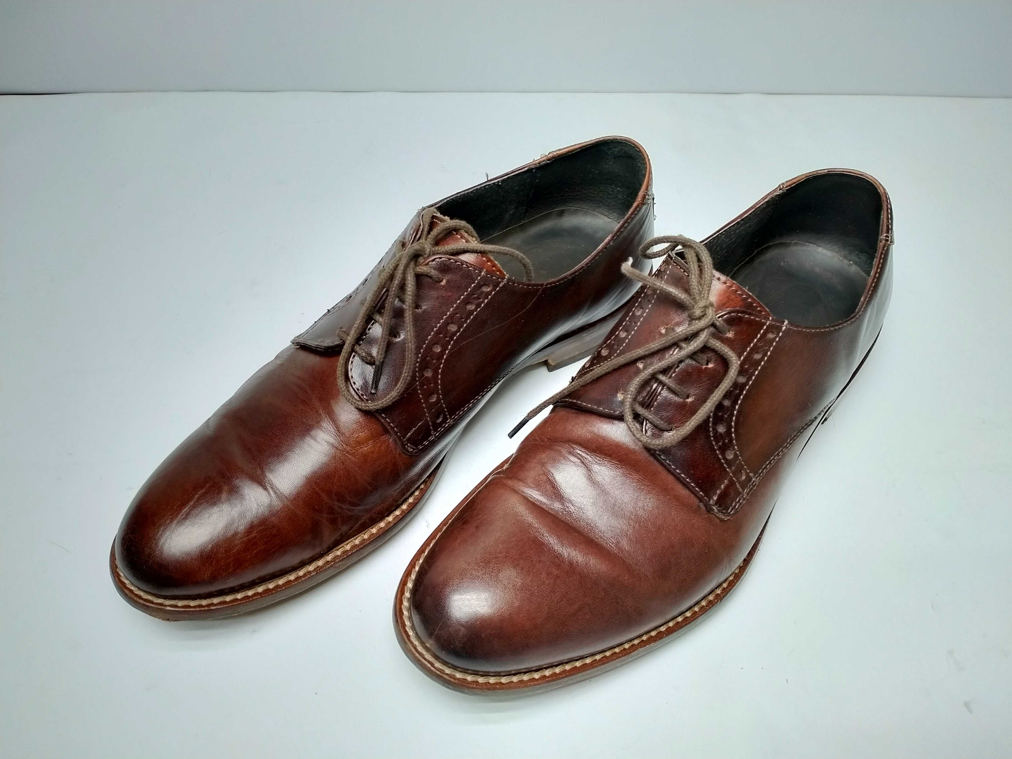Взуття чоловіче Туфлі коричневі 41-42 розмір