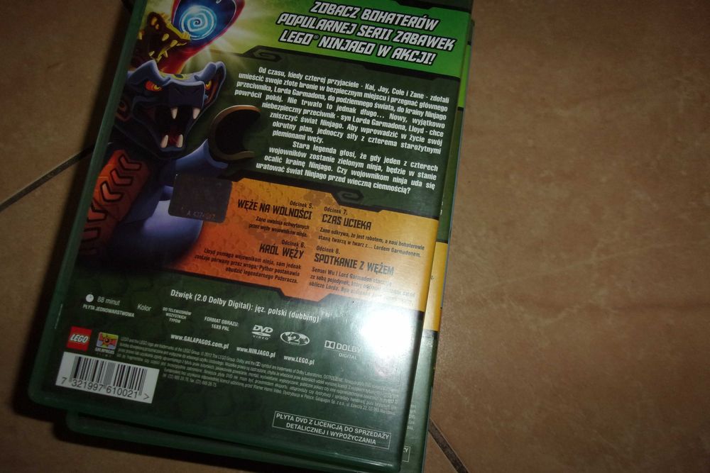 lego star wars ninjago chima dvd zestaw 7