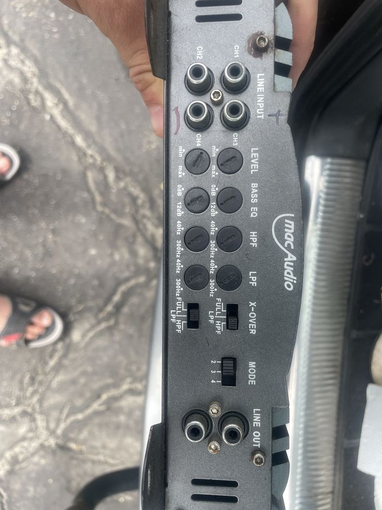 Wzmacniacz : Mac audio 1000w