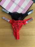 NOWE stringi Victoria’s Secret 2 pak rozmiar M cyrkonie
