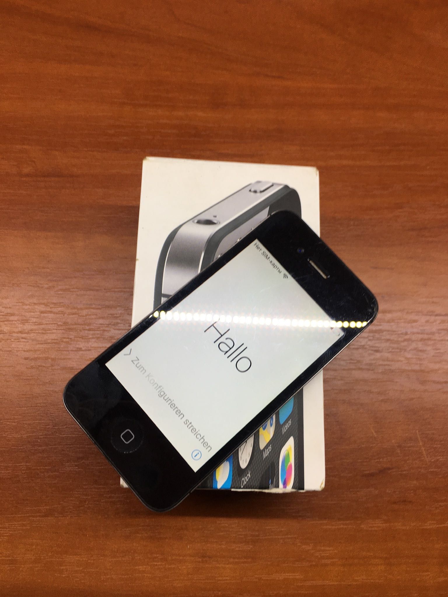 iPhone 4s lock appleid ориг коробка