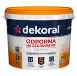 Farba 10l biała NOWA dekoral akrylit Okazja pozostałość po budowie