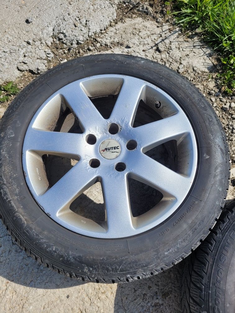 Felgi Autec 17 5x120 + opony Fulda