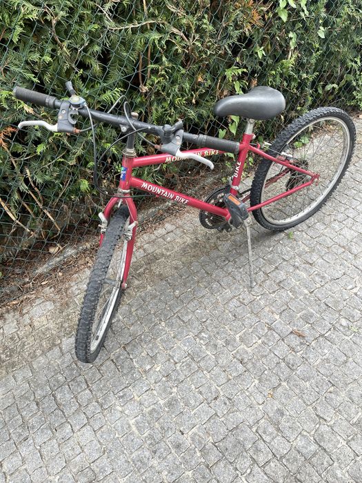 Bicicleta para desacupar