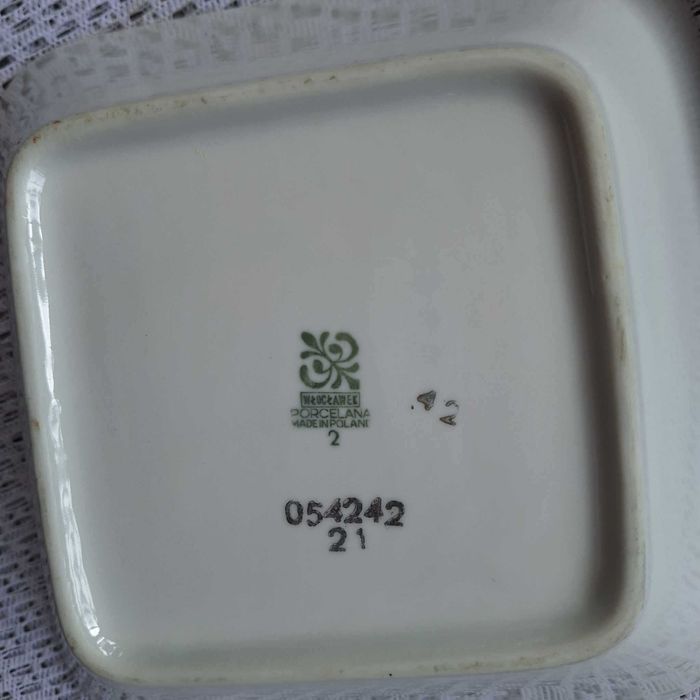 Salaterka PRL porcelana
