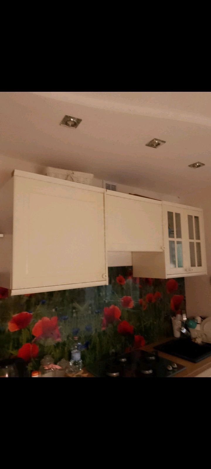 Szkło kuchenne panel szklany z grafiką.