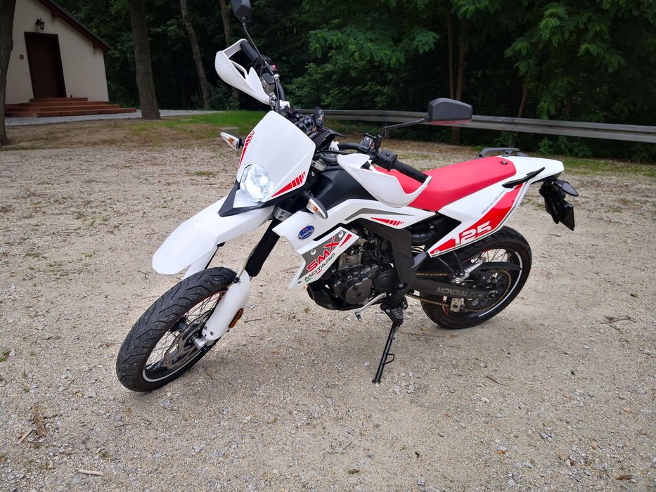 Mondial SMX 125 Supermoto kat.B/A1 15KM