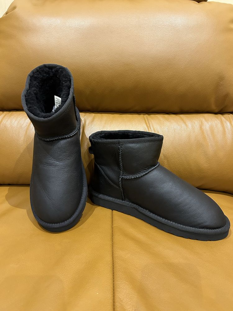 Чоловічі чорні ugg (уггі)