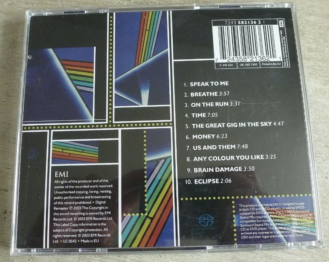 Pink Floyd - Dark Side Of Moon 30Th Edition SACD