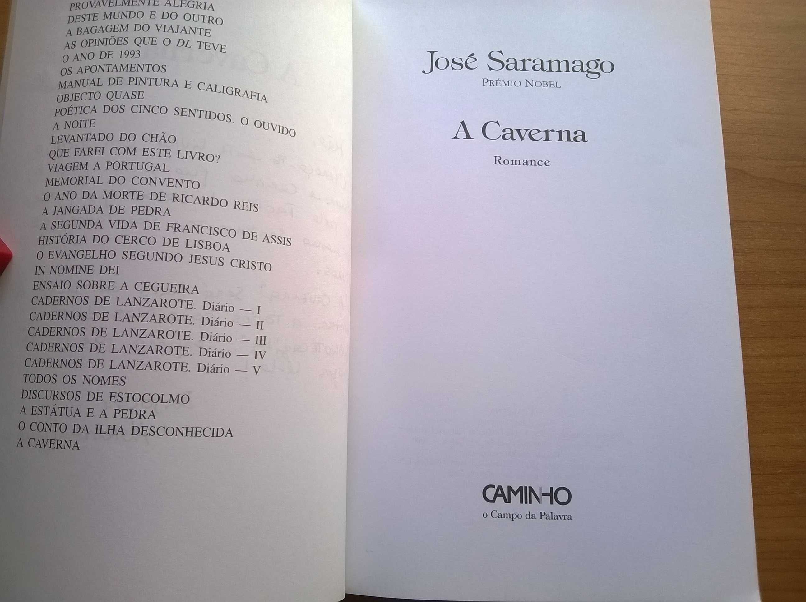 " A Caverna " (1.ª edição) - José Saramago