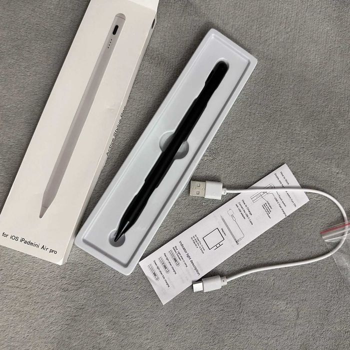 Стилус - ручка для планшета Apple Pencil з світлодіодними індикаторами