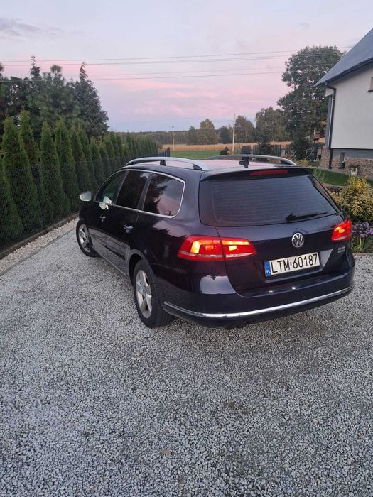 Volkswagen Passat B7 2.0 TDI 2013 rok hak nawigacja