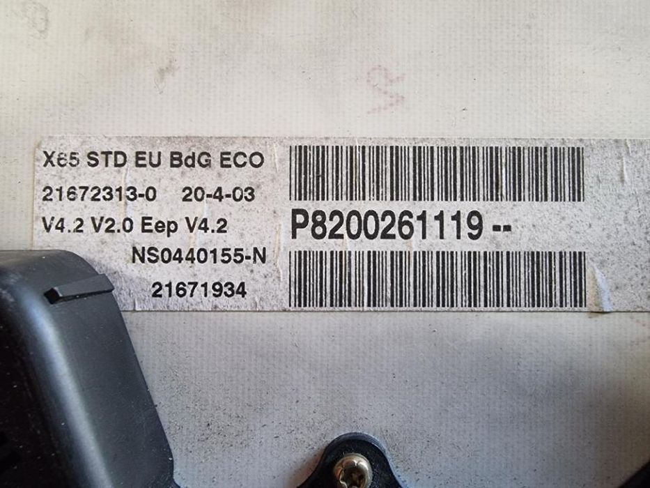 quadrante Renault clio 2 1.2 16v 2004