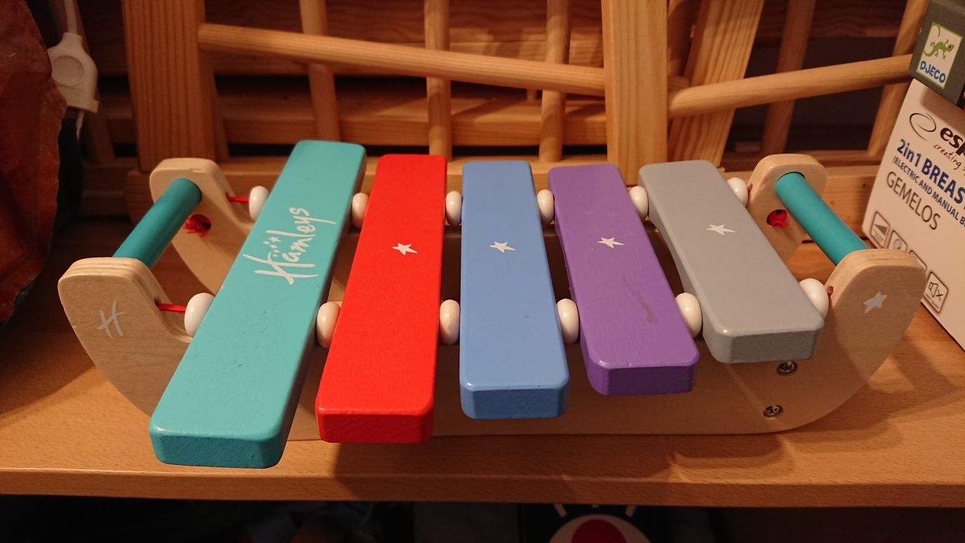 cymbałki Hamleys drewniane