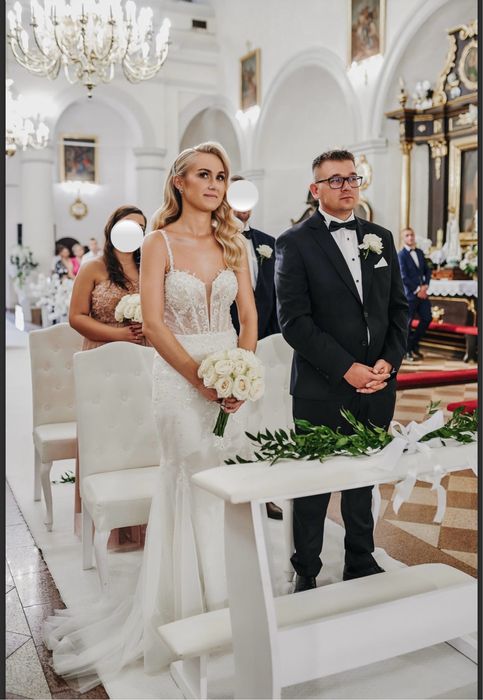 Suknia ślubna Afrodyta syrenka 36