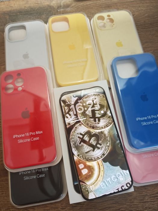 iPhone 16 Pro Max 6.9" Desert Titanium Seminovo C/Garantia Aceito Reto