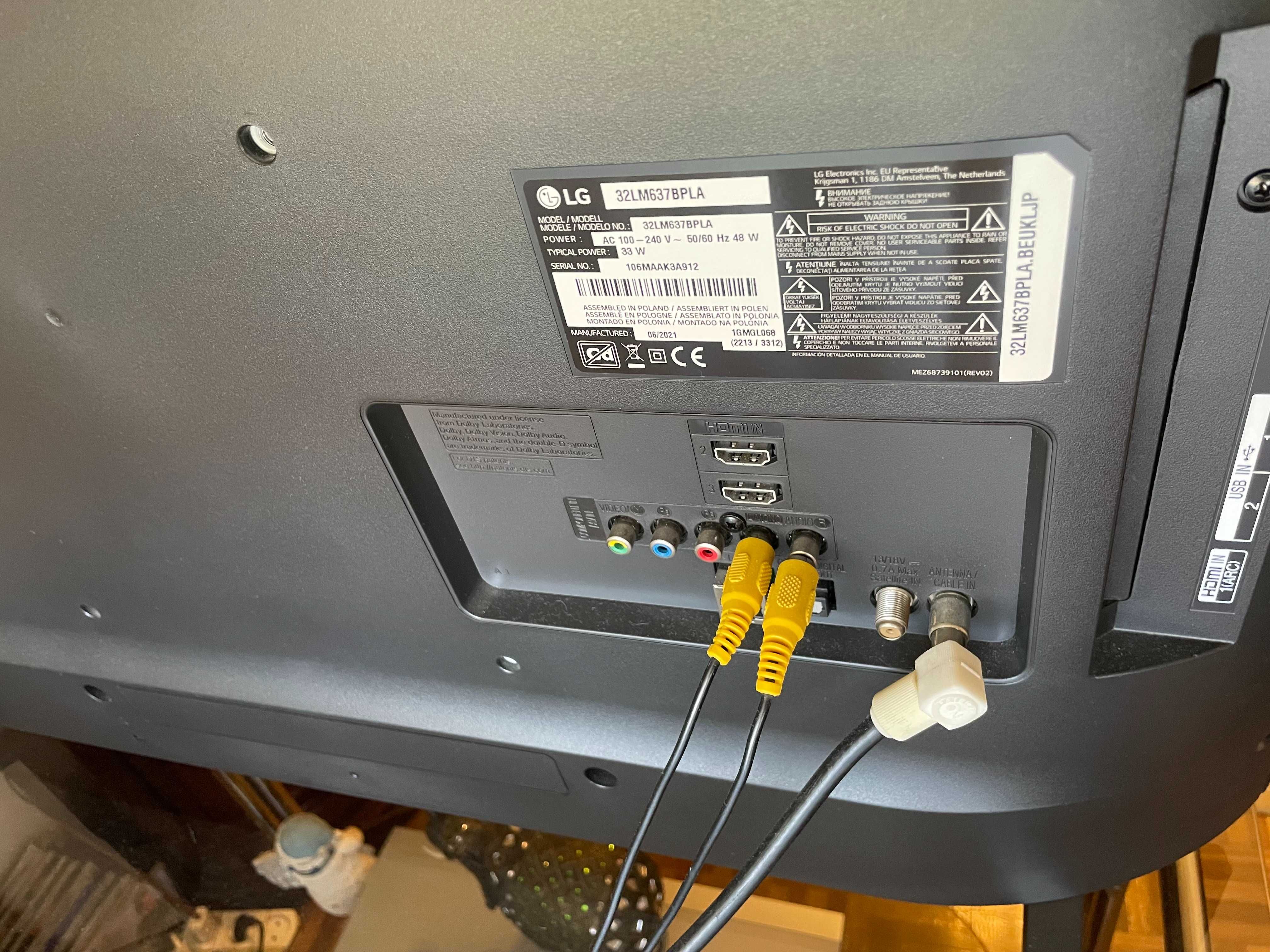 TV LED LG 32' - como nova