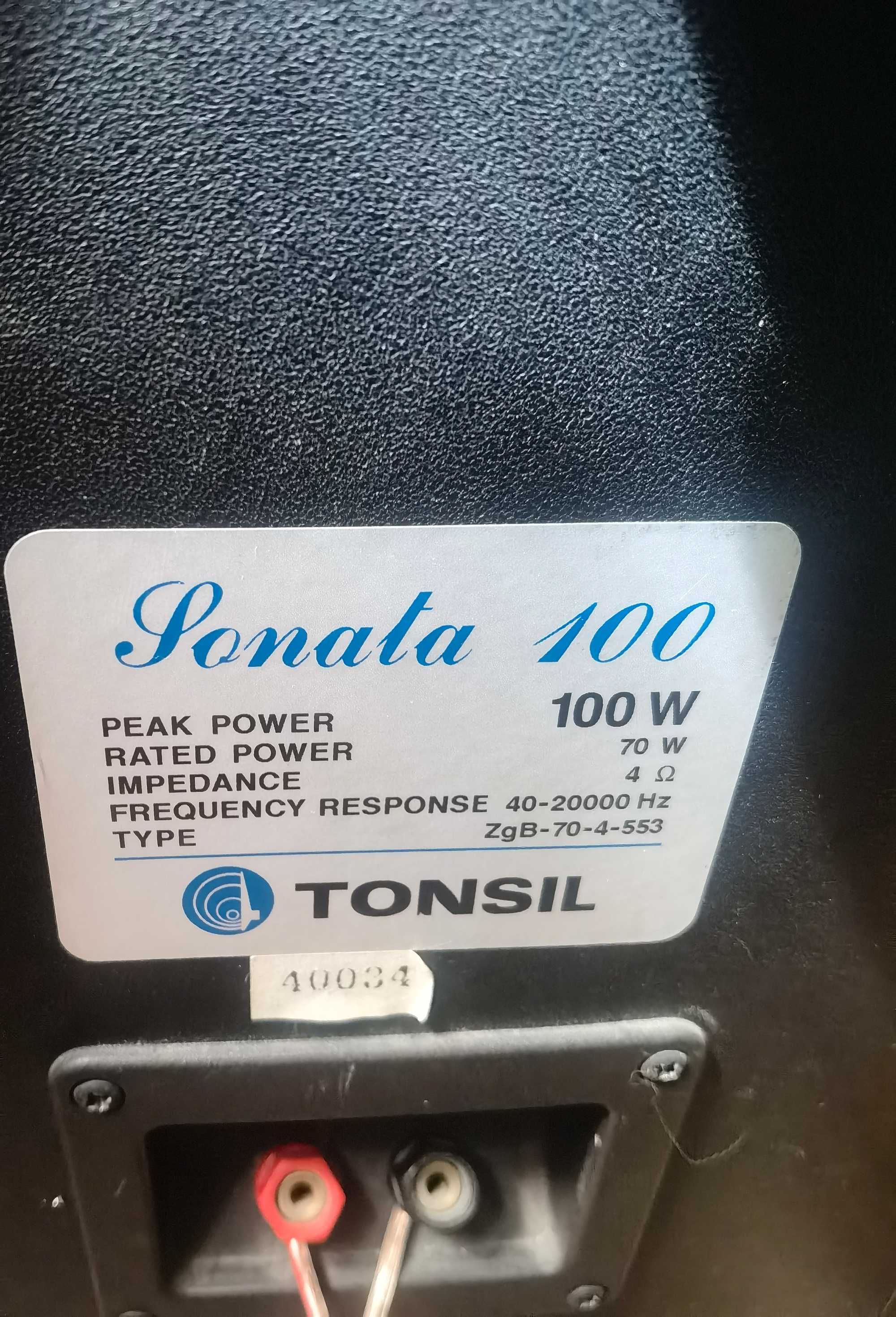 Wzmacniacz Sony TA-F361R plus głośniki sonata 100 tonsil + urządzenie