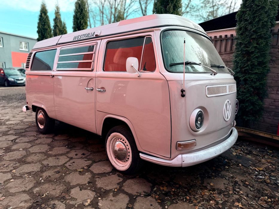 Volkswagen Transporter T2 WESTFALIA 1972 oryginalny OgÓrEk z Kalifornii
