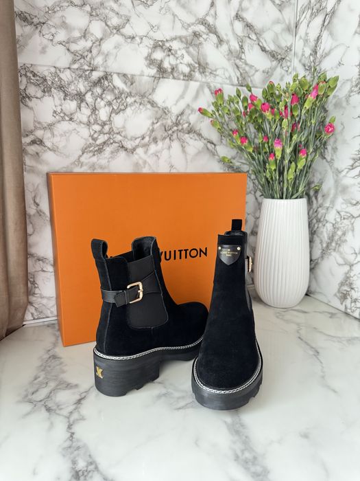 Botki Louis Vuitton Black