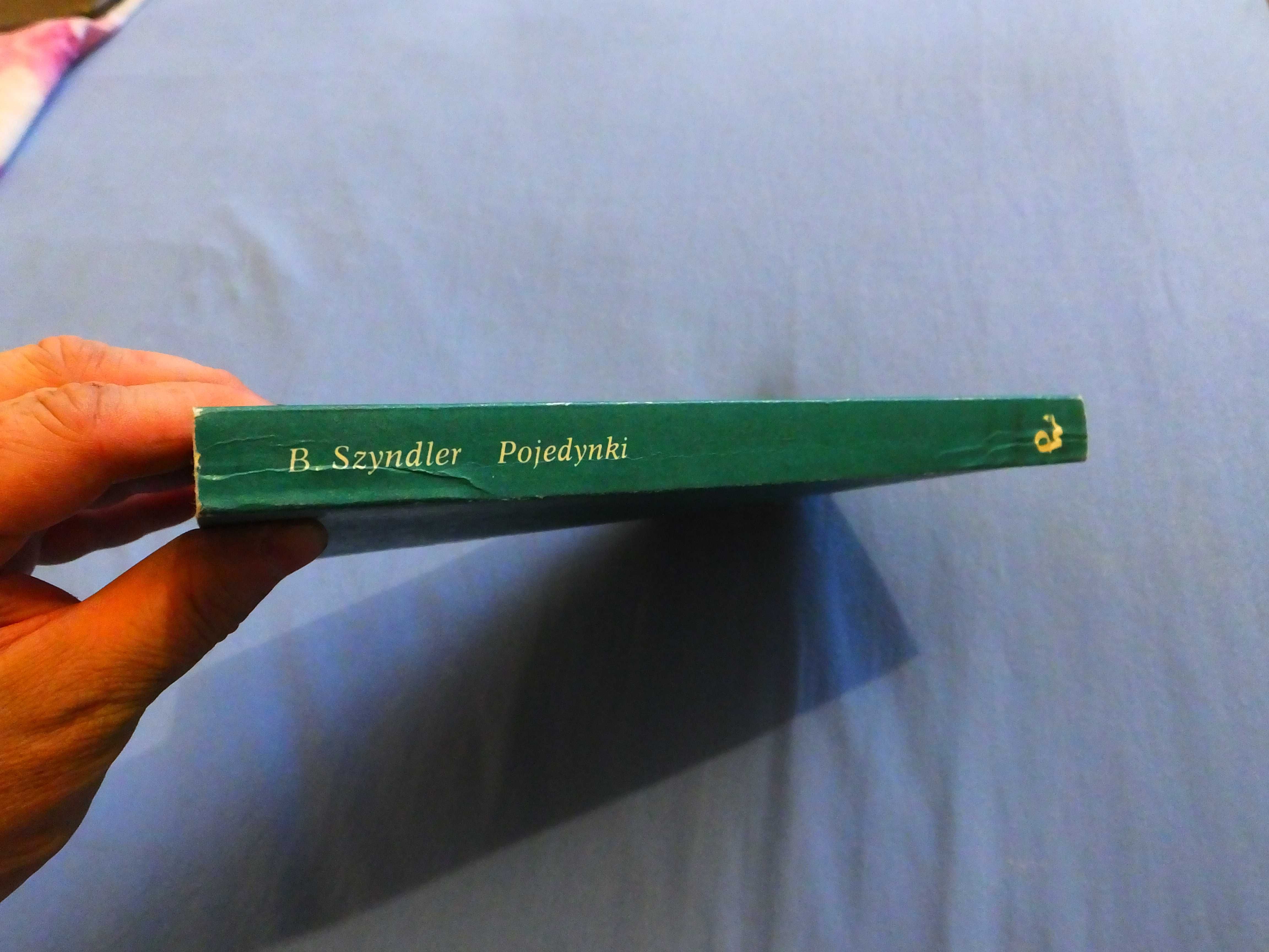 Książka "Pojedynki" - Bartłomiej Szyndler   IDEAŁ