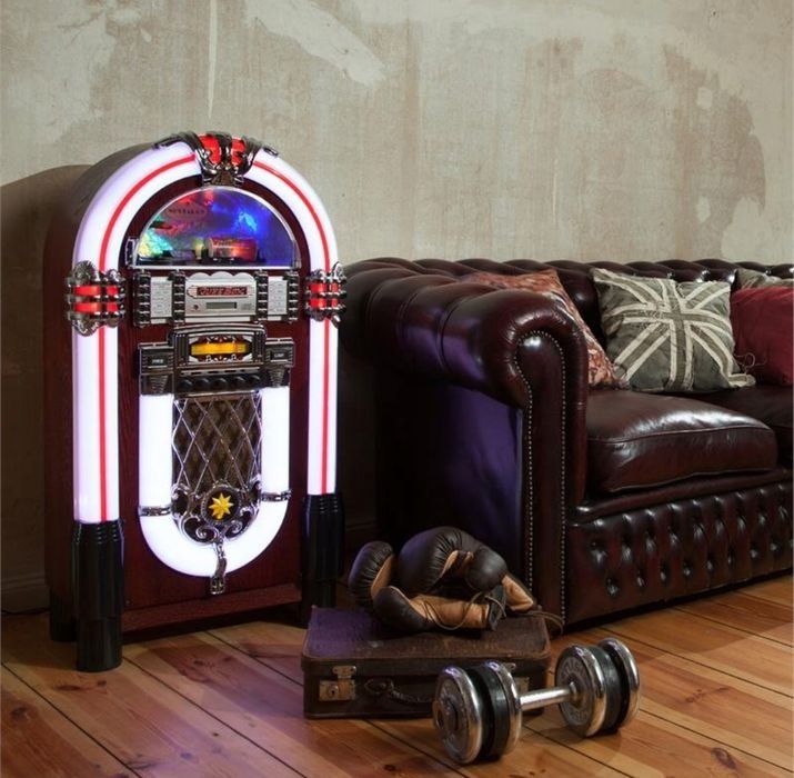 Szafa grajaca radio cd wieża amplituner retro wzmacniacz aux boombox