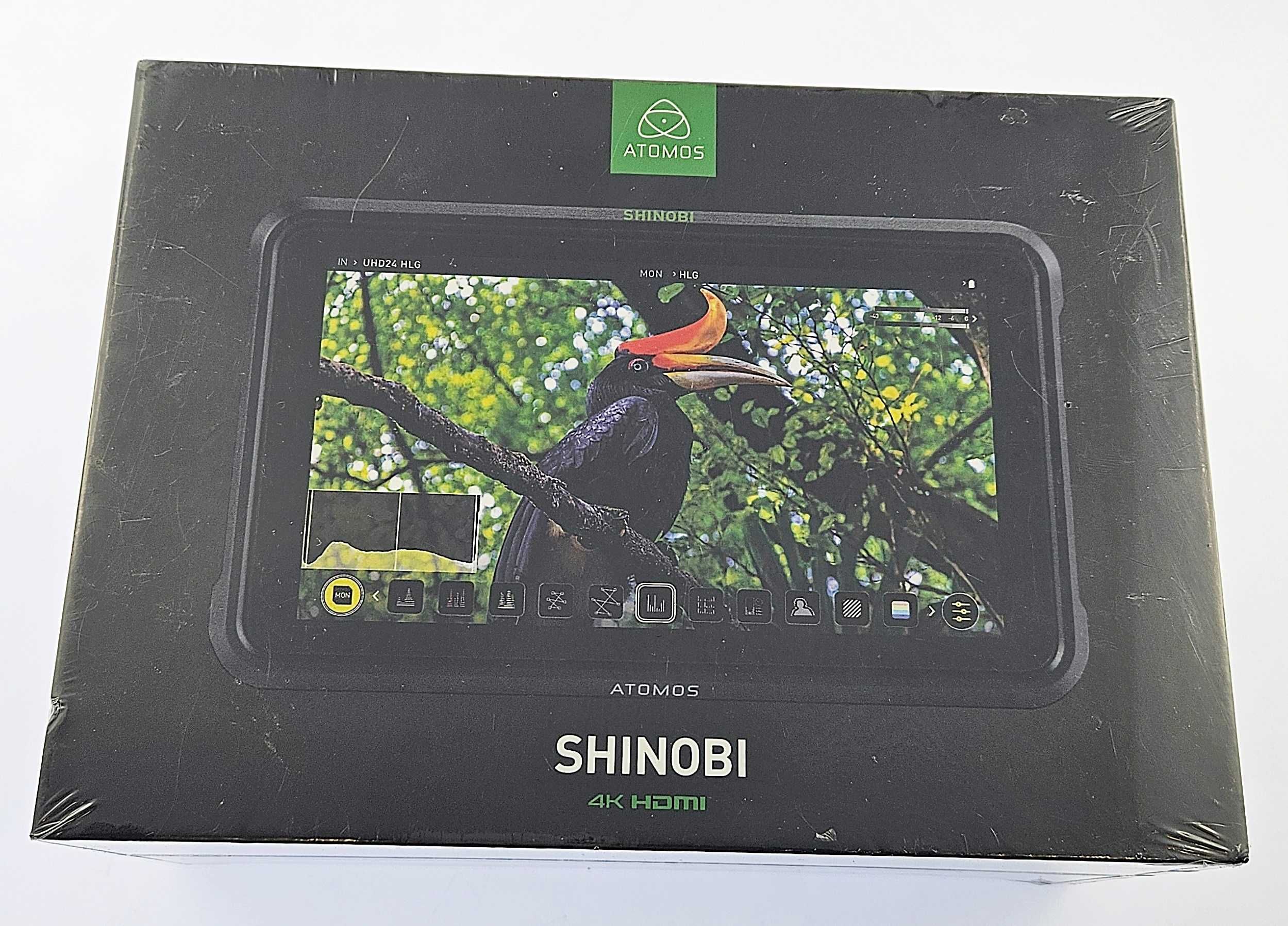 Atomos Shinobi Przenośny monitor podglądowy do kamery 5.2" 4K HDMI