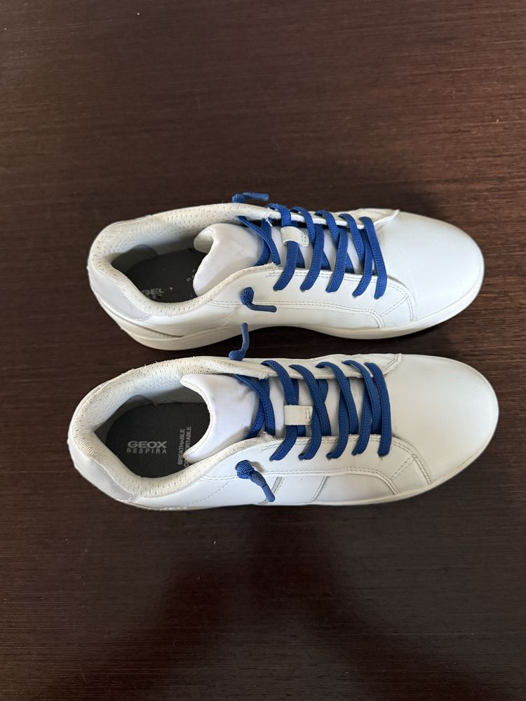 Biale sneakersy GEOX r.37 jak nowe