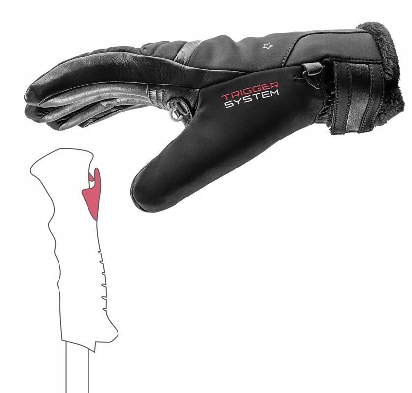 Rękawice narciarskie Leki Snowfox 3d Women 6.0
