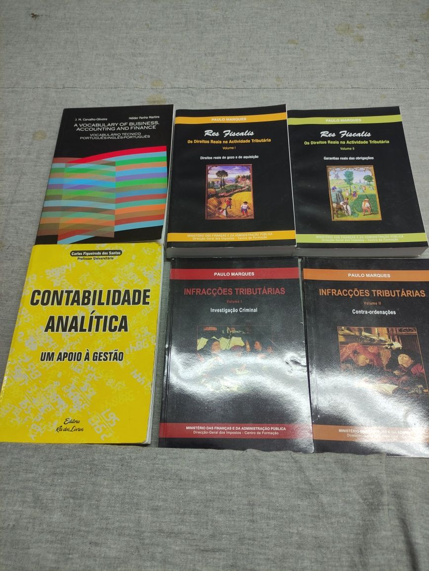 Livros de finanças e contabilidade