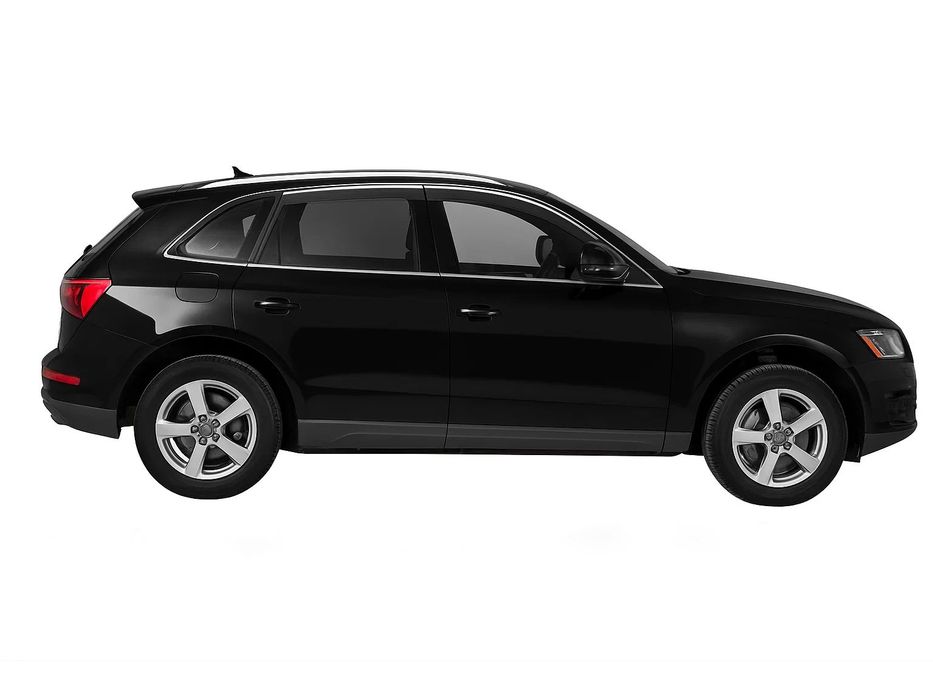 Audi Q5 2008-2017 рр. Вітровики з хромом Niken Luxury (4 шт)