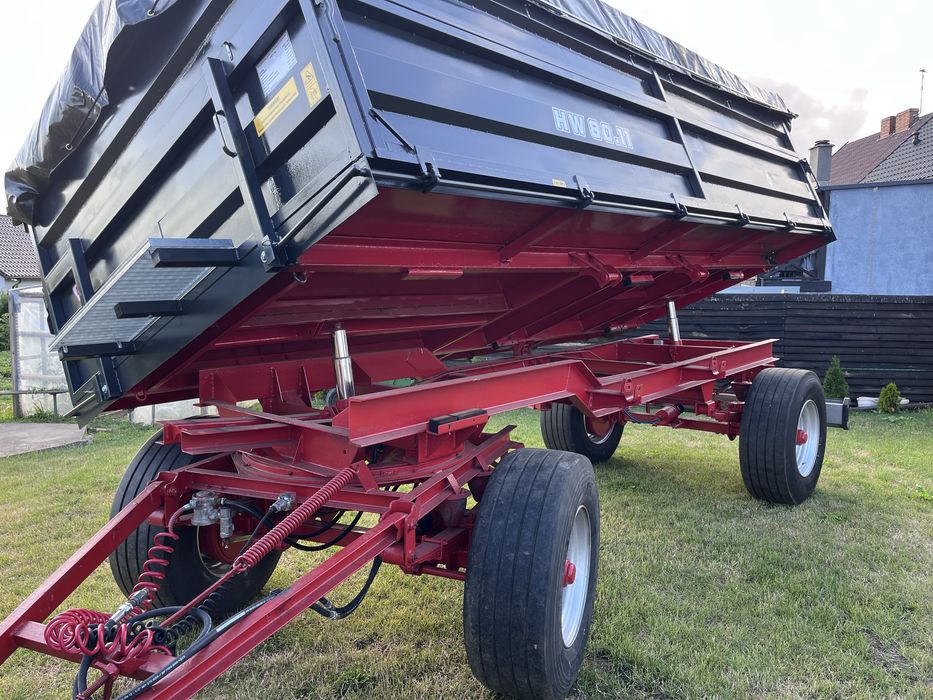 Przyczepa wywrotka  HL 80.11  zarejestrowana nie 60 ifa 10 rolnicza