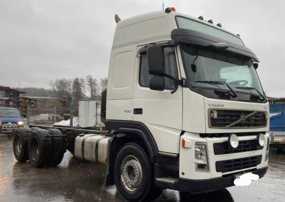 Volvo fm400 6x4 rama pod zabudowę wywrotka hakowiec