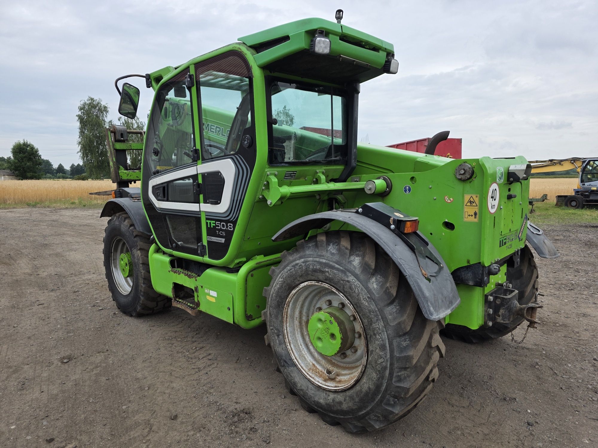 Ładowarka teleskopowa Merlo TF 50.8 T CS Cvtronic JCB 550 Manitou 845