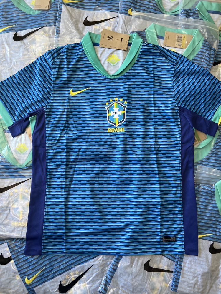 Camisola nova do brasil azul