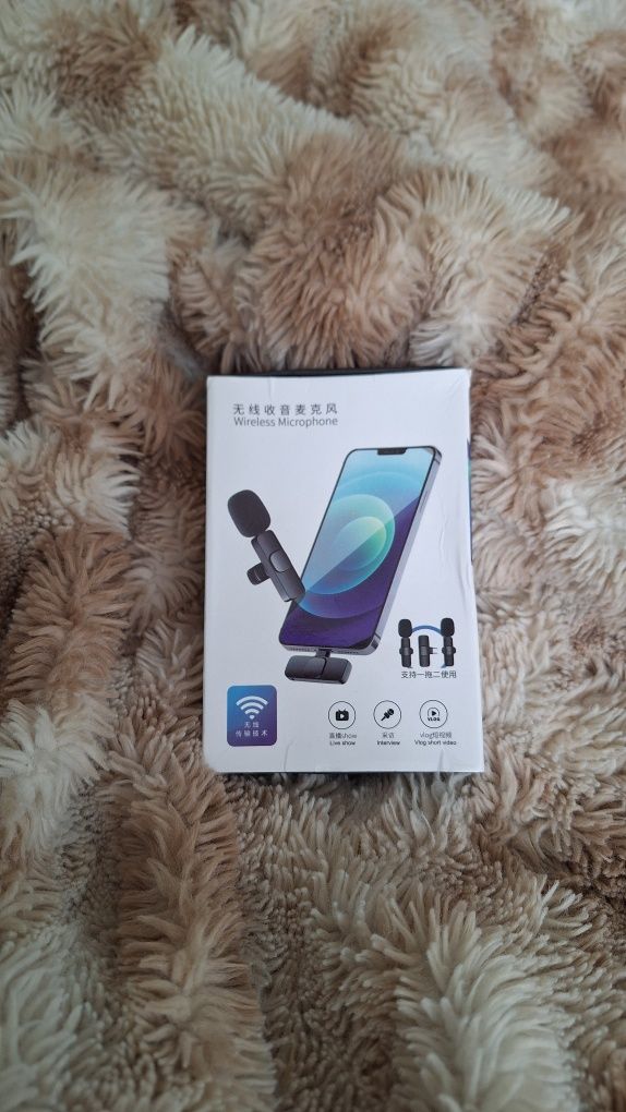 Bezprzewodowy mini mikrofon NOWY