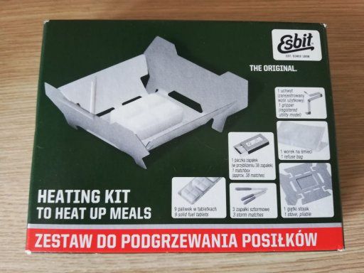 Esbit heating kit wojskowy zestaw do podgrzewania posiłków