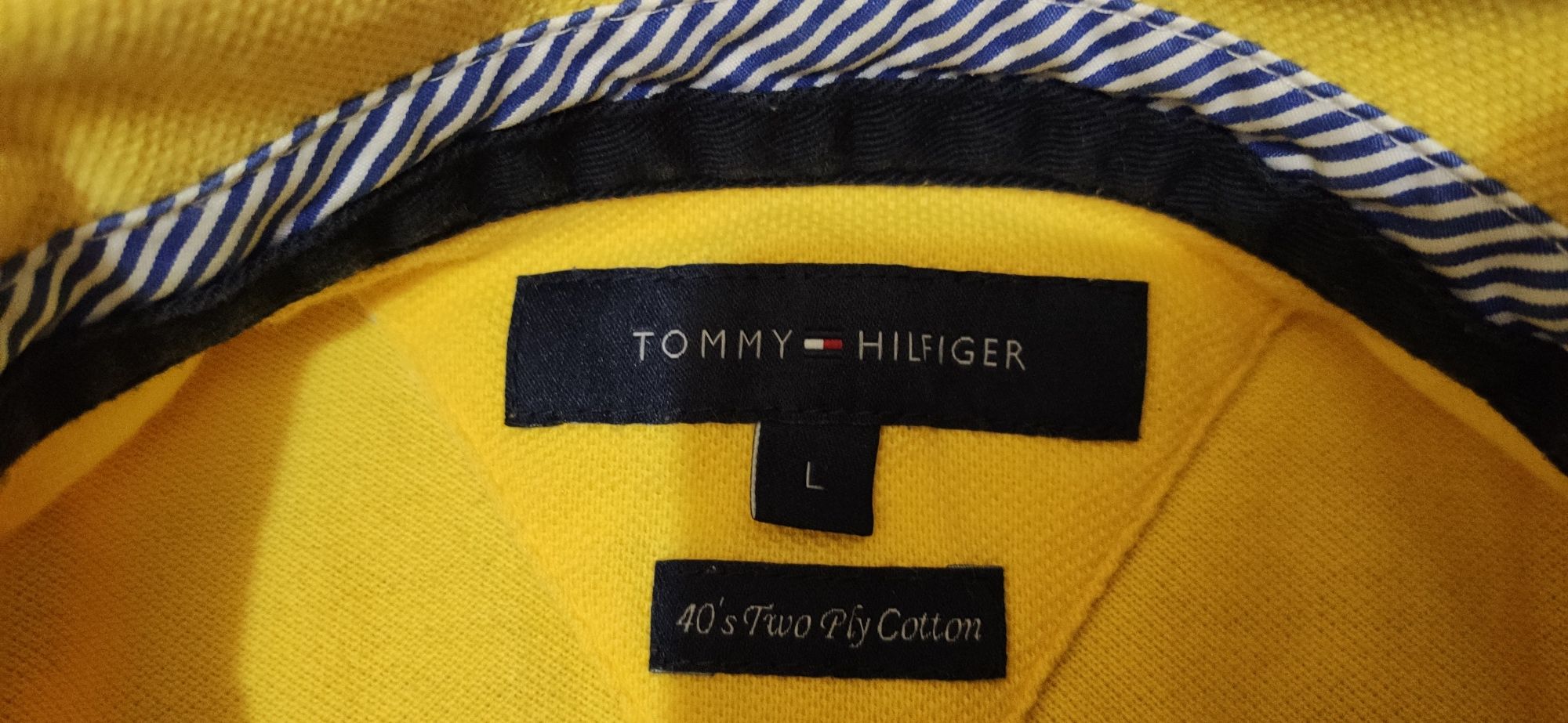 Koszulka  t-shirt żółty brandu  Tommy Hilfiger